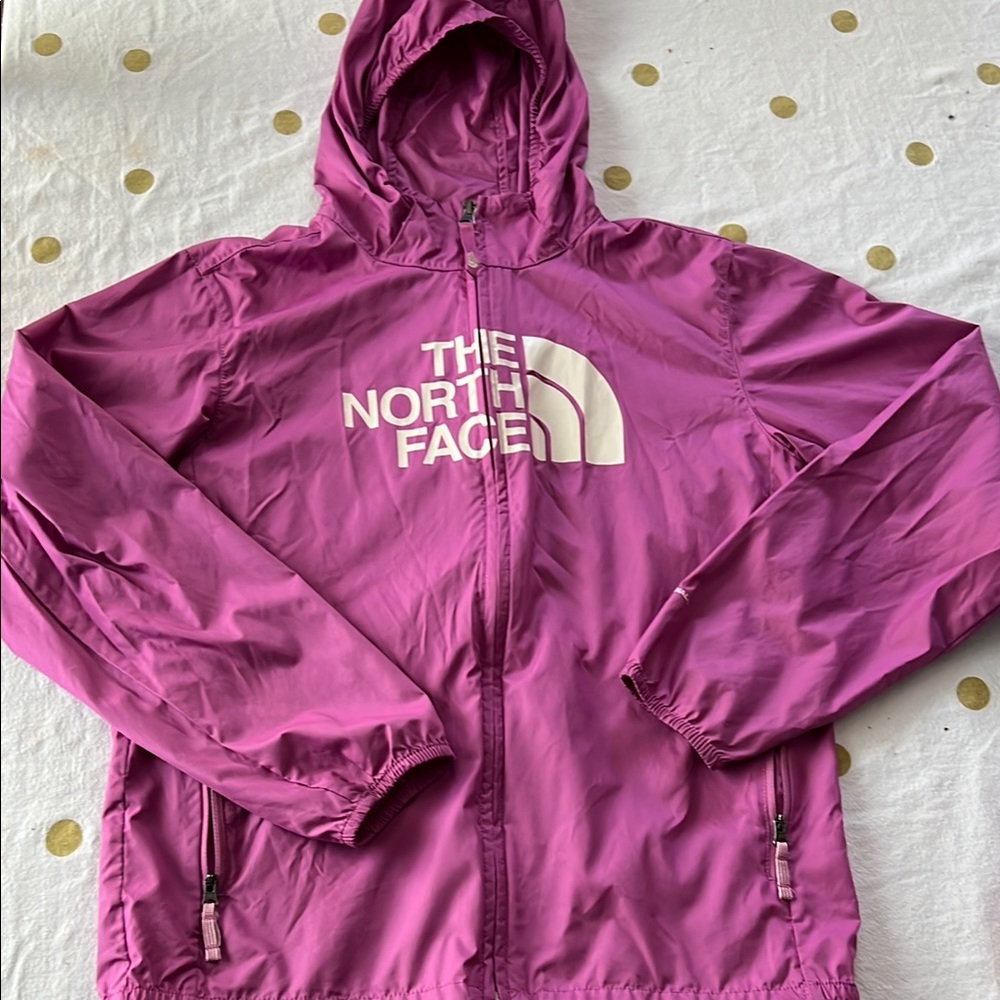 The North Face Purple Windbreaker Jacket